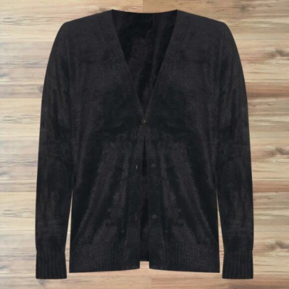 Steve Madden Mimi Cardigan in Black NWT Size Medium - Picture 2 of 2